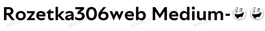 Rozetka306web Medium字体转换 Rozetka306web Medium字体转换